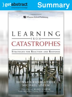 cover image of Learning from Catastrophes (Summary)